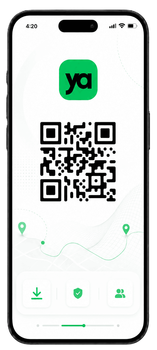 Ya Ride mobile app